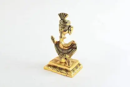 ganesha-decorative-metal-table-decor-pagdi-ganesha-ganpati-bappa-original-imafy8k5gqdbfh6p.webp