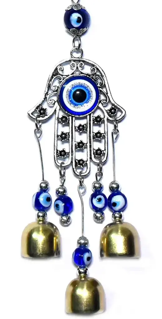 Evil Eye Hamsa Hand Hanger (Grounding & Protection)