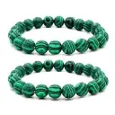 Malachite Round Stone Bracelet COMBO OF 2